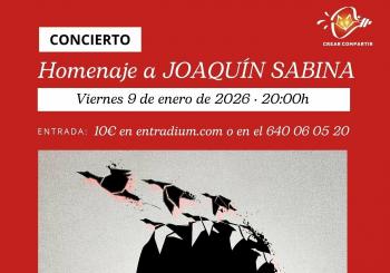 AVES DE PASO – concierto homenaje a Joaquín Sabina en Abrera