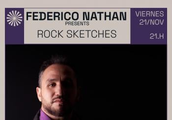 Federico Nathan presents “Rock Sketches” en Valencia