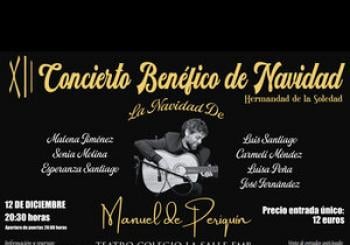 XII CONCIERTO BENÉFICO DE NAVIDAD - LA NAVIDAD DE MANUEL DE PERIQUÍN en Arcos