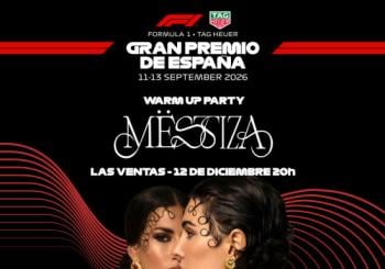 Warm up Party FORMULA 1® TAG HEUER GRAN PREMIO DE ESPAÑA con MËSTIZA en Madrid