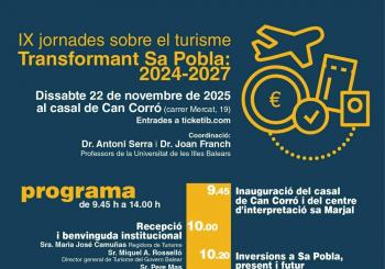 IX JORNADES SOBRE EL TURISME (SA POBLA 2025)