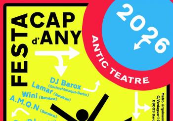 Festa de cap d'any a l'Antic teatre en Barcelona
