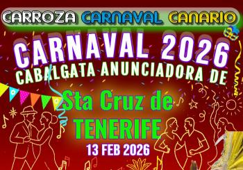 Entradas Carroza Cabalgata Anunciadora Santa Cruz de Tenerife 2026