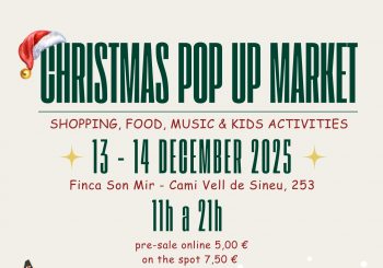 13+14.12.2025, MORE Mallorca Christmas Market Finca Son Mir en Palma