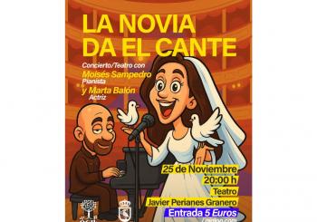 La Novia da el Cante. Concierto teatro con Marta Balón y Moisés Sampedro en HUELVA
