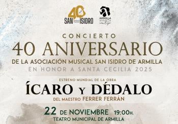 CONCIERTO 40 ANIVERSARIO ASOCIACIÓN MUSICAL SAN ISIDRO en GRANADA