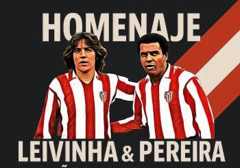 HOMENAJE LEIVINHA & PEREIRA - 50 AÑOS EN ROJIBLANCO en MADRID