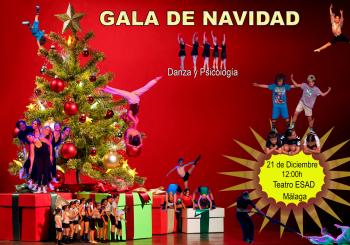 GALA DE NAVIDAD DANZA Y PSICOLOGÍA en MÁLAGA