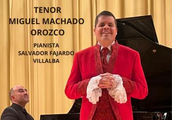 TENOR MIGUEL MACHADO OROZCO Lirica en Navidad en GRANADA