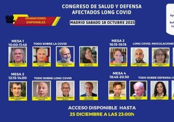 Transmisión Grabaciones Completo Congreso Long Covid 18Oct25 Madrid