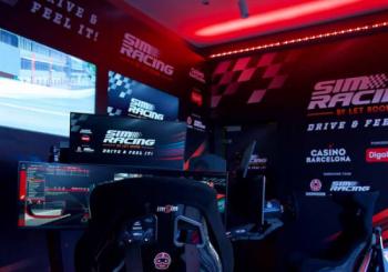 Simracing - El horizonte del circuito en Barcelona