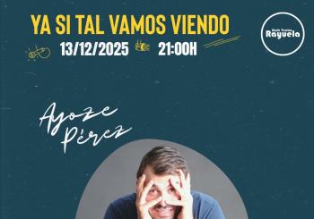 Ya si tal, vamos viendo, Ayoze Pérez, en el Café Teatro Rayuela en Santa Cruz de Tenerife