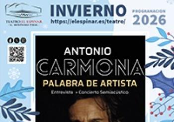 CONCIERTO ANTONIO CARMONA - PALABRA DE ARTISTA en SEGOVIA