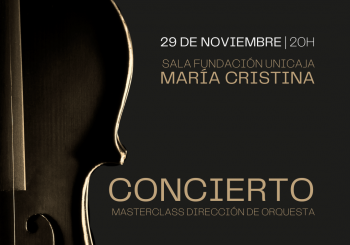 Concierto benéfico de Clausura Masterclass de Dirección de Orquesta ELCAMM en Málaga