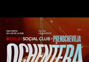 PRENOCHEVIEJA OCHENTERA 3ª EDICION - BERLIN SOCIAL CLUB ALMERIA