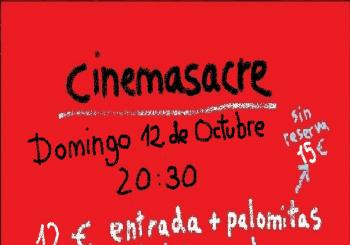 Cinemasacre - proyectamos una peli malísima en Barcelona