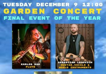 Garden Concert – Final Event of the Year (Additional Date) en Jesús Pobre
