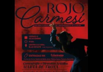 COMPAÑÍA DE ESTUDIANTES DE FORMACIÓN PROFESIONAL DE FLAMENCO - MARTA DE TROYA - ROJO CARMESÍ en Jerez