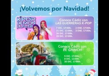 CONOCE CÁDIZ CON GUERRERAS K-POP - 26 DICIEMBRE - 17 HORAS