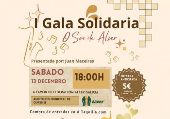 I Gala Solidaria Federación Alcer Galicia en Ourense