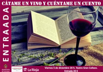 CÁTAME UN VINO Y CUÉNTAME UN CUENTO en Fuenmayor