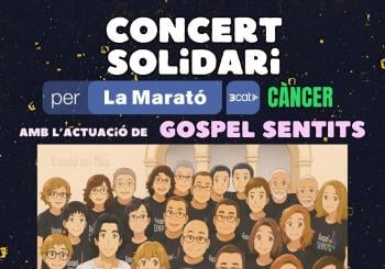 CONCERT SOLIDARI per La Marató amb GOSPEL SENTITS en BADALONA