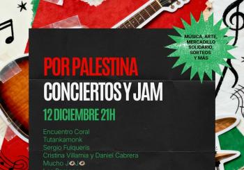 POR PALESTINA: Concierto y Jam en Madrid