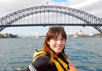 Kayak to Goat Island in Sydney Harbour with Local