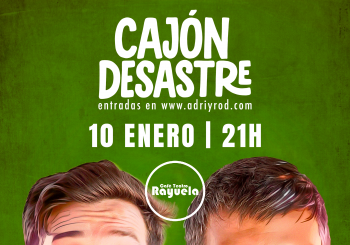 Cajón Desastre, Adri & Rod en el Café Teatro Rayuela en Santa Cruz de Tenerife