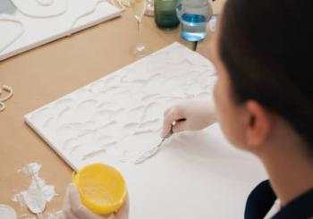 Bubbles & Texture XXL - Taller de Arte Texturizado por Navidad en Madrid