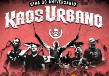 Kaos Urbano | 30 Aniversario | Sala Rock City | Almàssera en Valencia