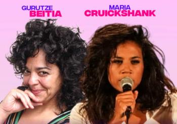 Gurutze Beitia y Maria Cruickshank en Kubik, Vitoria 2025 en Vitoria-Gasteiz