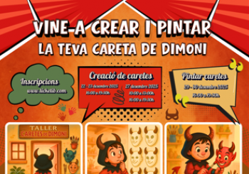 TALLER DE CARETES DE DIMONIS en Sa Pobla