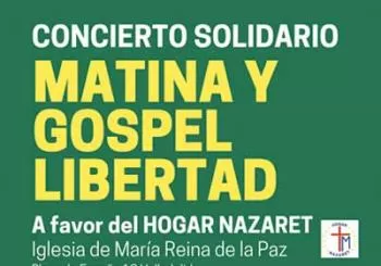 Entradas Concierto Gospel a favor del Hogar Nazaret en Valladolid