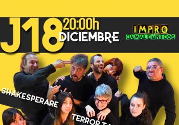 Impro Colectiva, Unos Relatos Incomprensiblemente Imperceptibles, en Escena 101 en Palma
