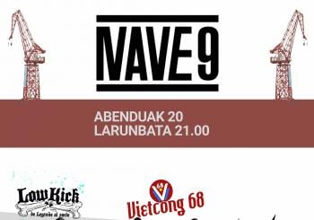 Vietcong68, LowKick eta Killer Zebra. Nave9 Aretoan en Bilbao