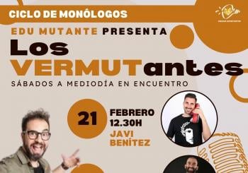 Cicle Monòlegs Los VERMUTantes – Edu Mutante amb Carlitos en Abrera