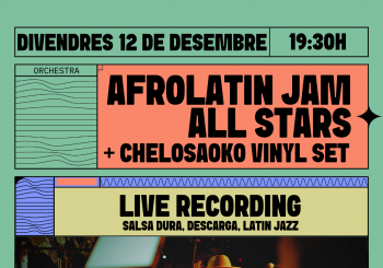 AFROLATIN JAM ALL STARS: LIVE RECORDING EN OASYS en BARCELONA