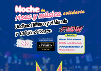 Noche de risas y música solidaria en Molina de Segura, Murcia