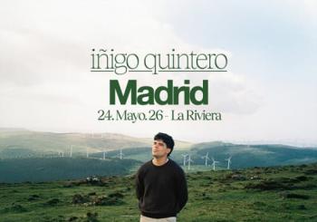 Concierto de Iñigo Quintero en La Riviera Madrid