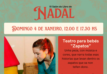 Teatro para bebés: Zapatos (4 xaneiro, 12.00 h) en A Coruña