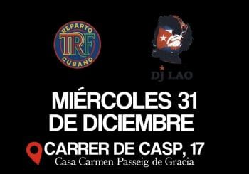 DJ LAO & TRF presentan fiesta de FIN DE AÑO en Barcelona