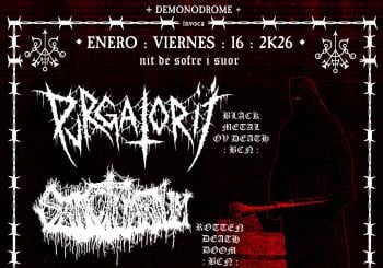 +DEMONODROME+ invoca: PVRGATORII + SANCTUARIUM + BLIGHT PSALM en BARCELONA