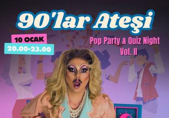 Unique Horn ile 90lar Ate?i - Vol 2 (Pop-Quiz + Party) en Barcelona
