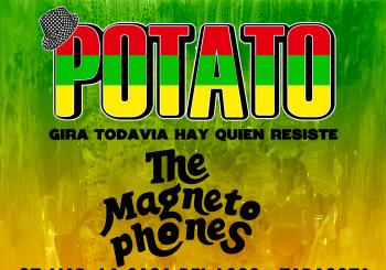 POTATO BANDA & THE MAGNETOPHONES en ZARAGOZA