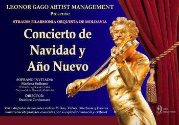 Gran Concierto de Navidad y Año Nuevo Strauss Filarmonía Orquesta de Moldavia Ourense