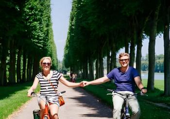 Versailles Domain Day Bike Tour with Trianon Estate from Paris