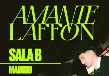 Amante Laffón en concierto en Sala B en Madrid