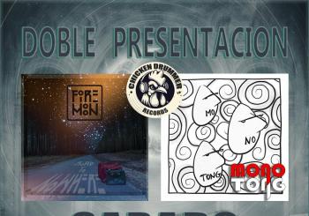 Presentacion discos Firemoon y Monotong Chicken drummer Alcala de Henares