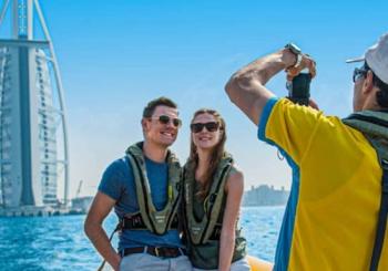 Dubai Marina, Ain Dubai, Bluewater’s & JBR: 60-minute Boat Tour United Arab Emirates